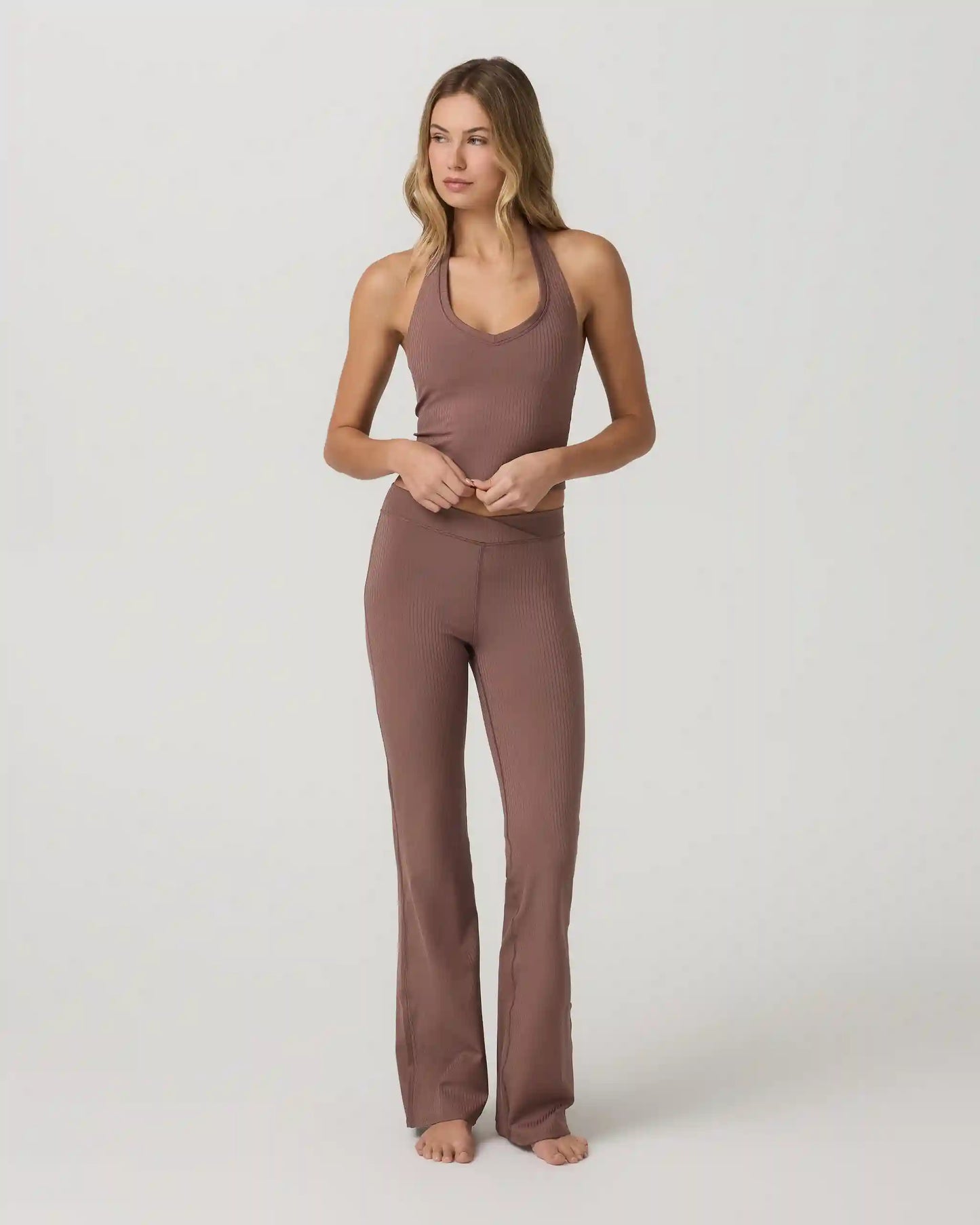Inversion Rib Slim Flare