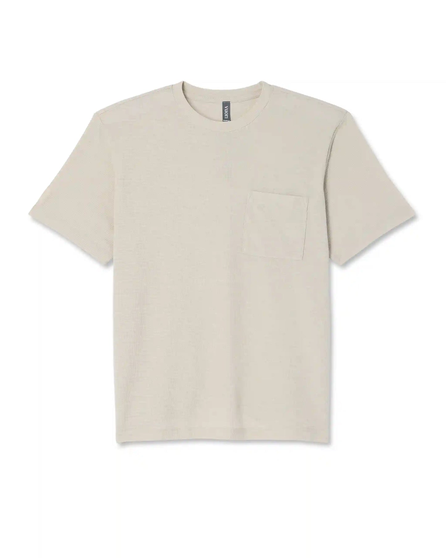 Short Sleeve Micro Waffle Tee - Relaxed Fit