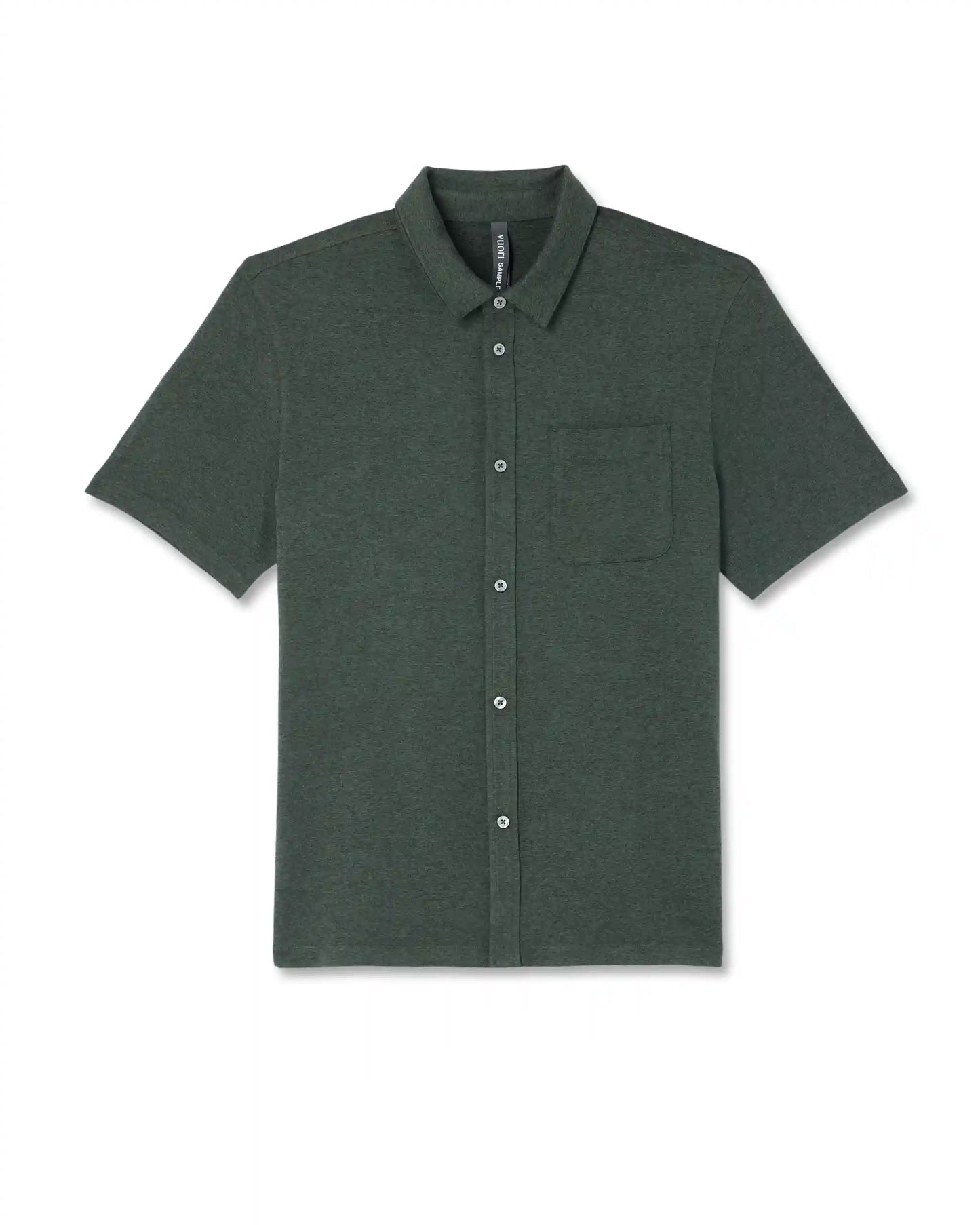 Short Sleeve Ponto Button Down Shirt