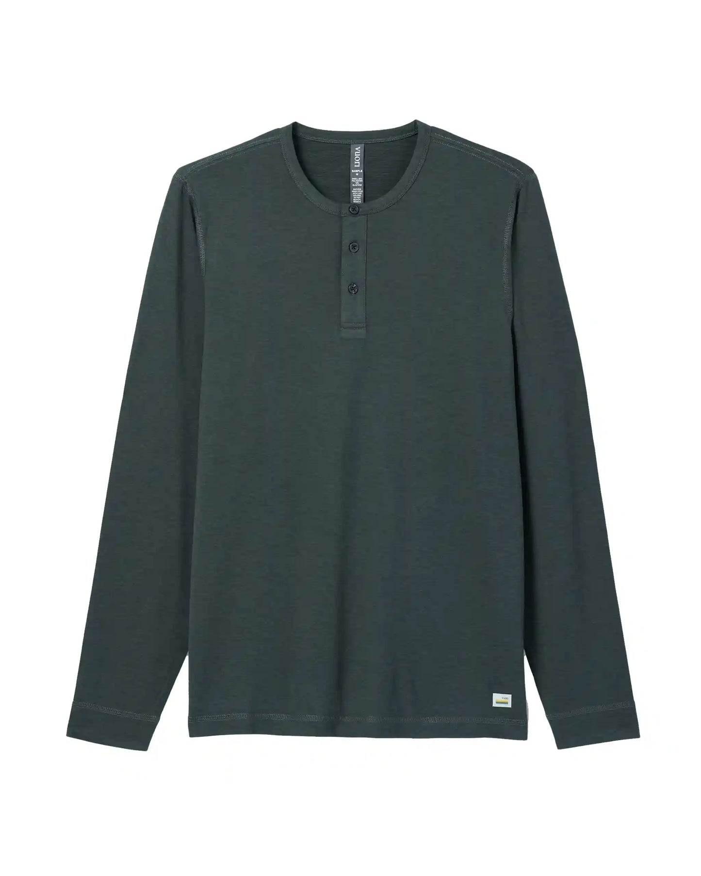 Long-Sleeve Ease Performance Henley