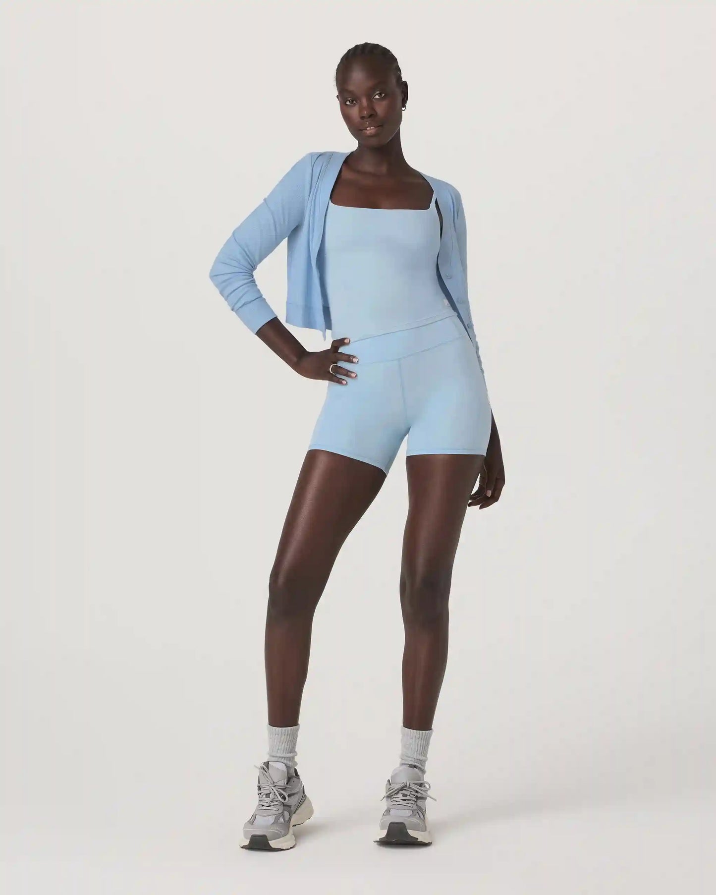 Long Sleeve Pose Mini Cardigan