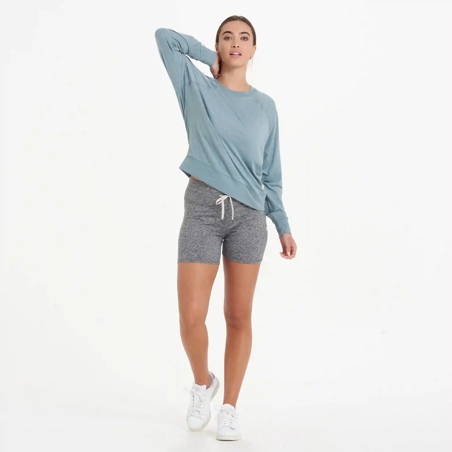 Long-Sleeve Halo Crew