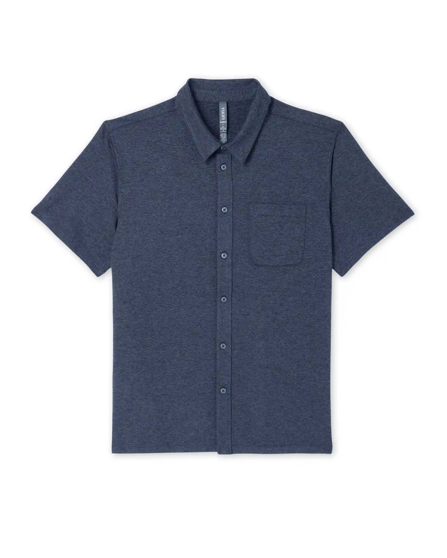 Short Sleeve Ponto Button Down Shirt
