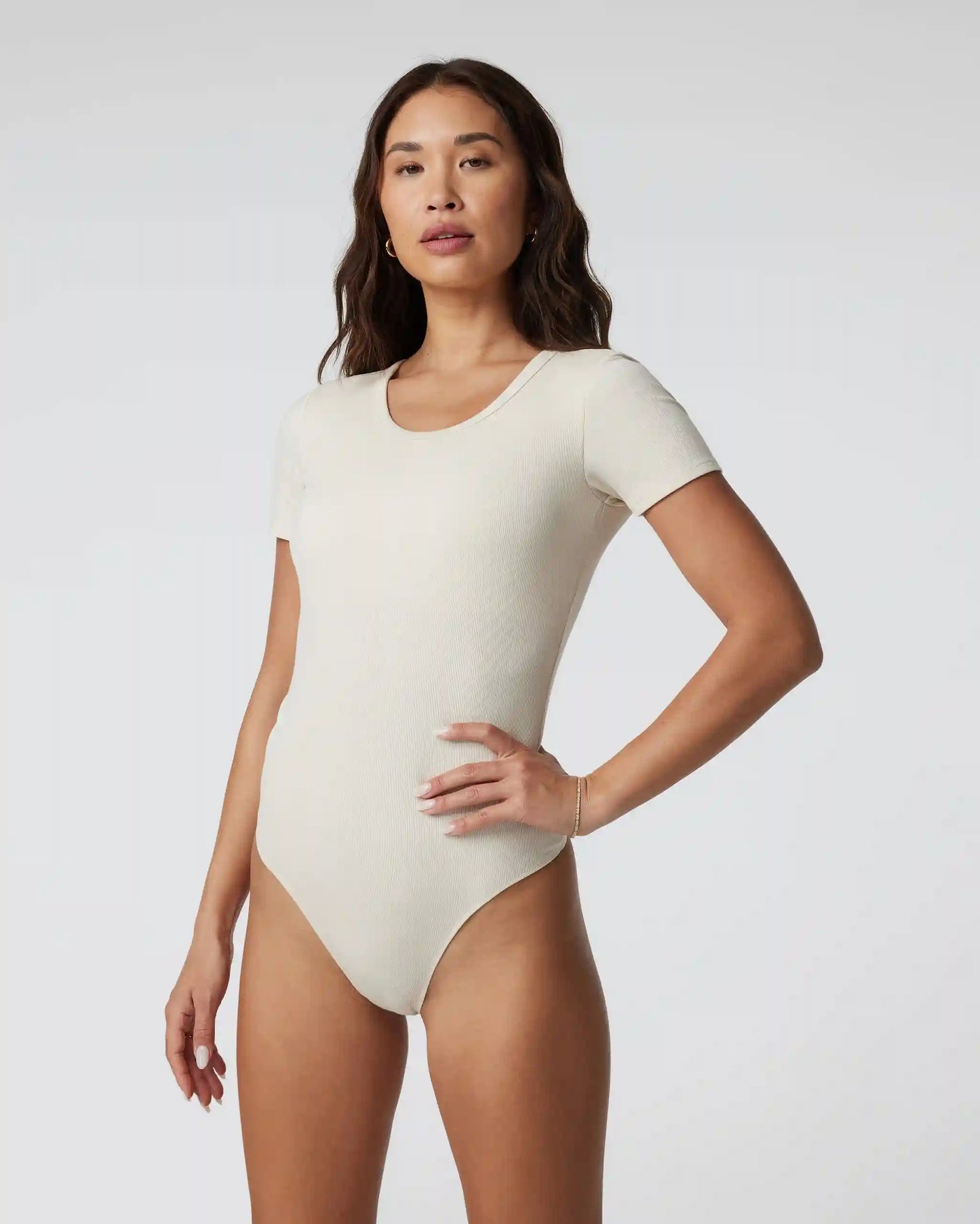 Short Sleeve Pose Bodysuit