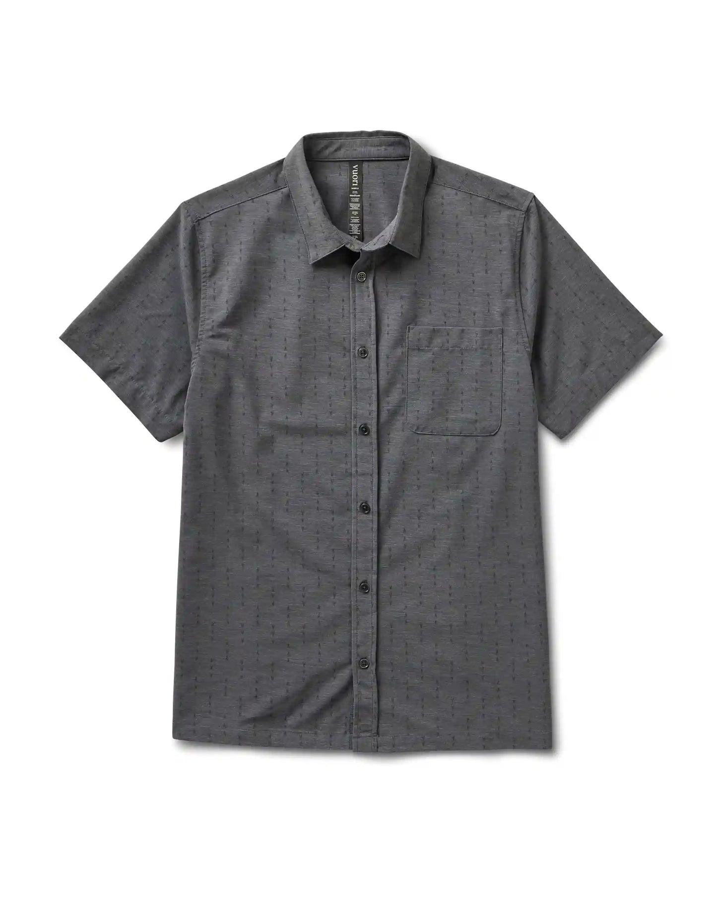 Short-Sleeve Bridge Button Down