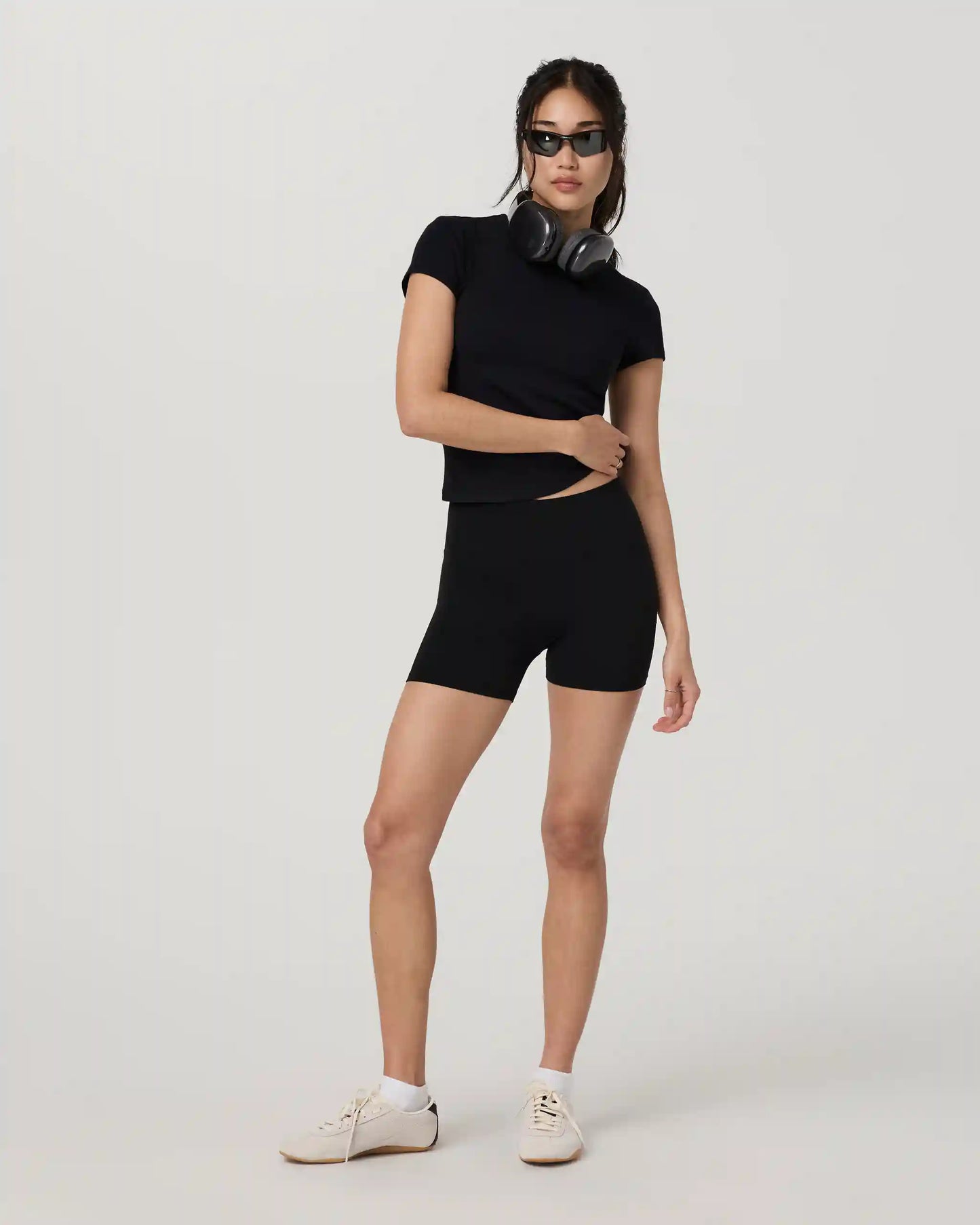Everyday Cotton Stretch Fitted Tee