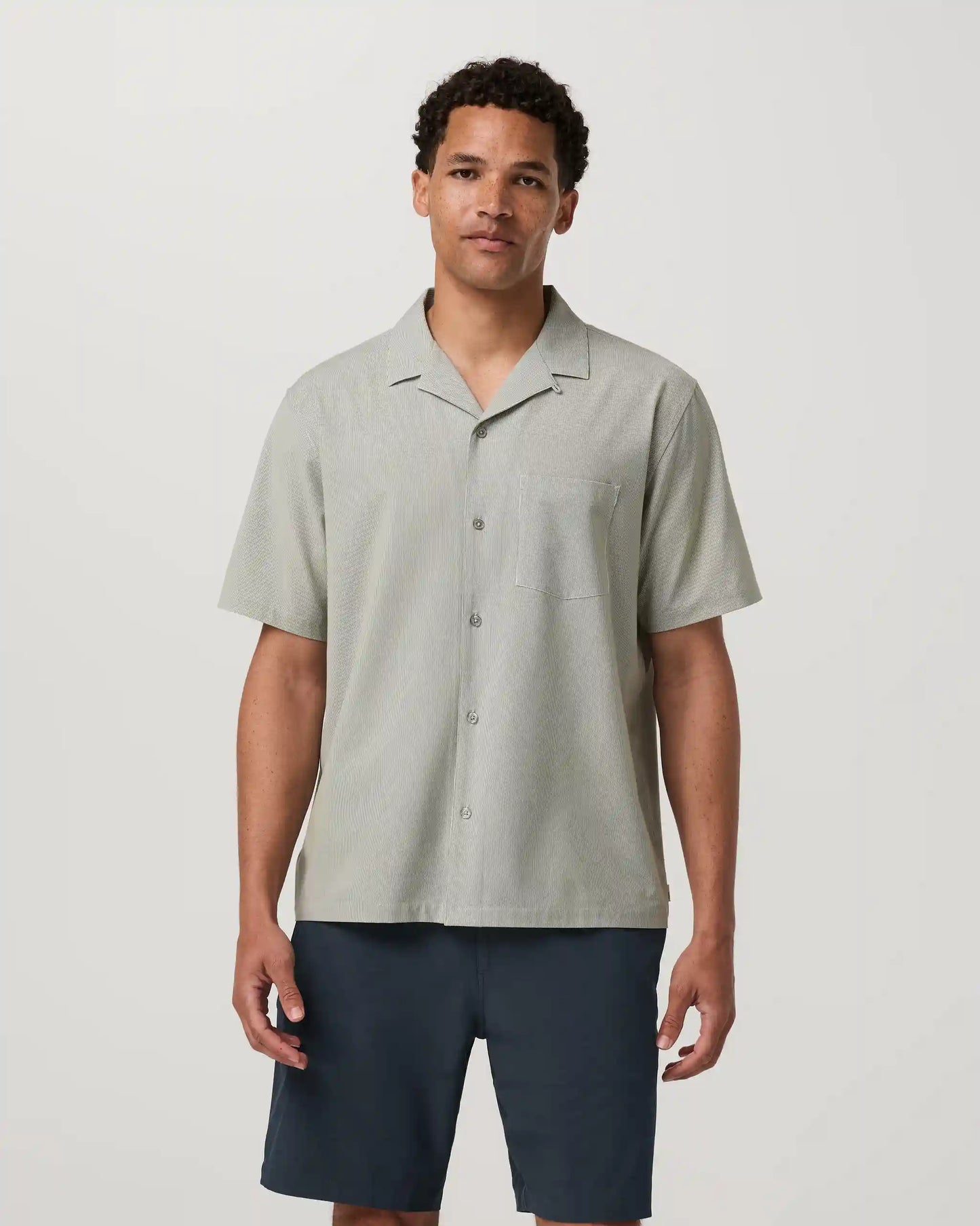 Short Sleeve Bridge Shirt - Camp Collar