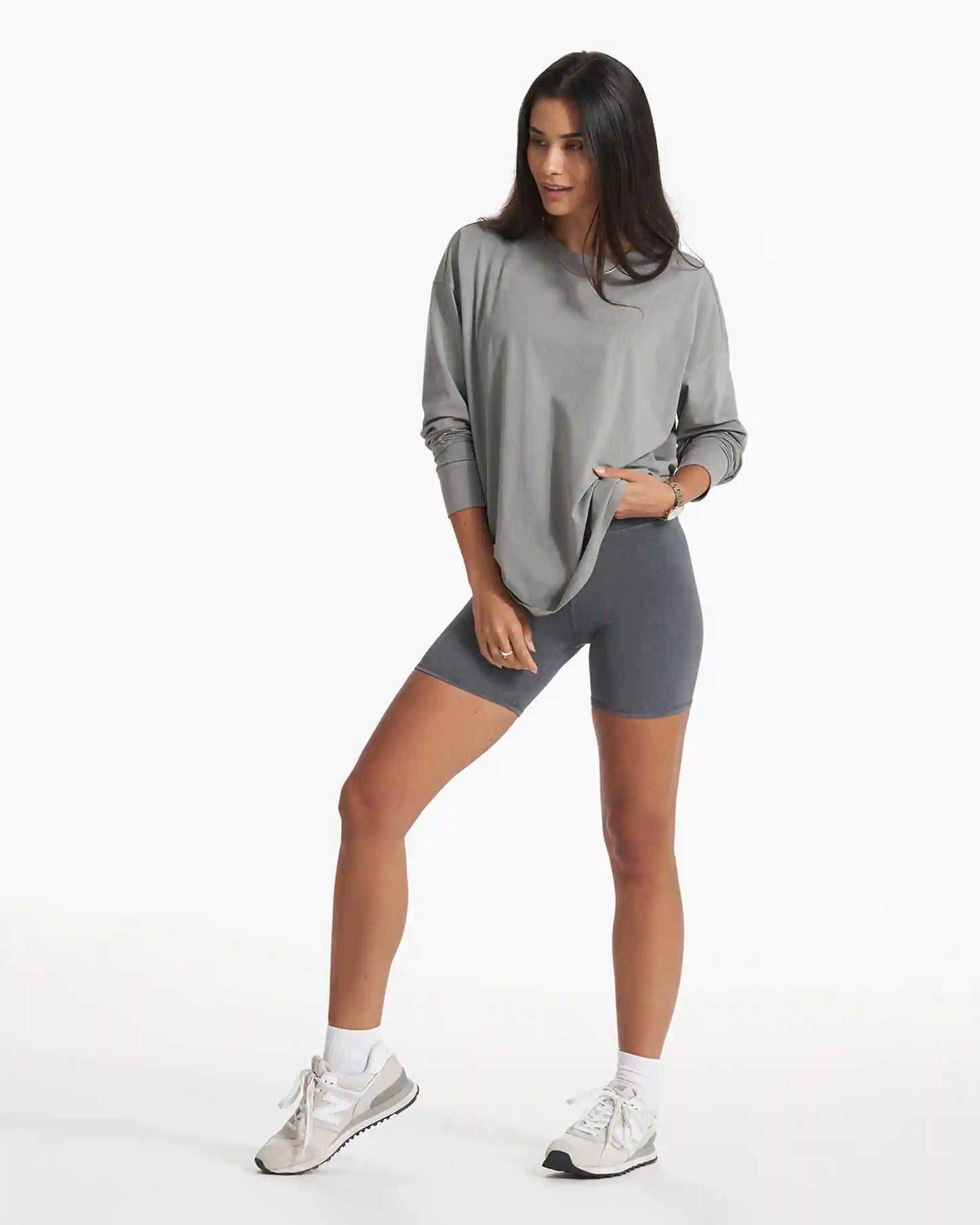 Long-Sleeve Feather Tee