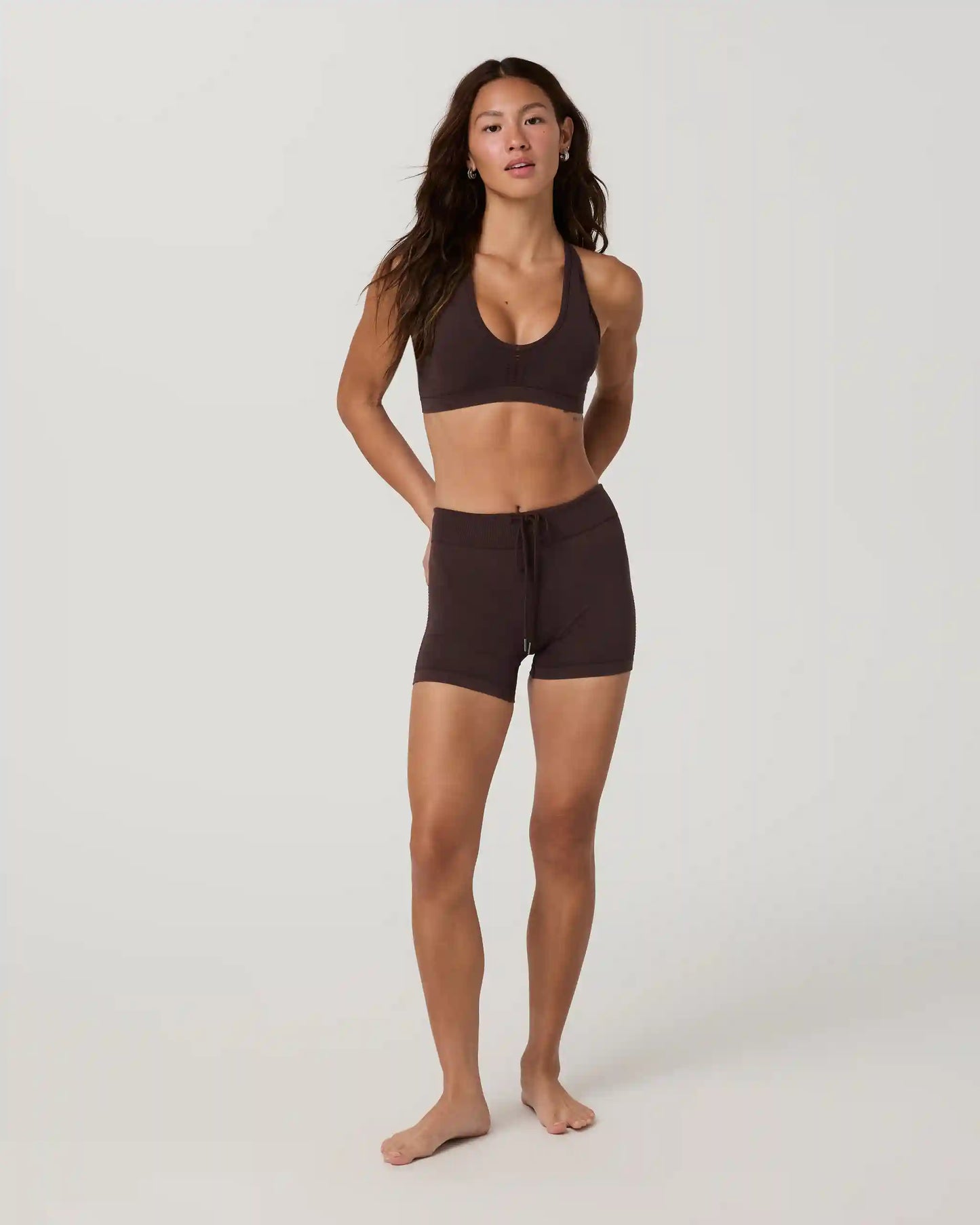 Pointelle Seamless Short 4"