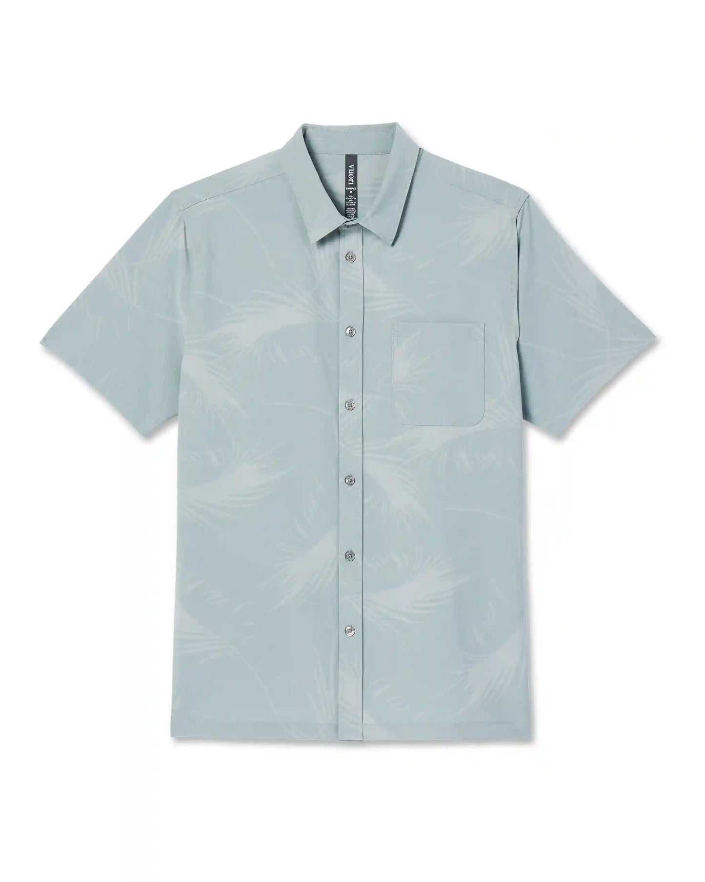 Short-Sleeve Bridge Button Down