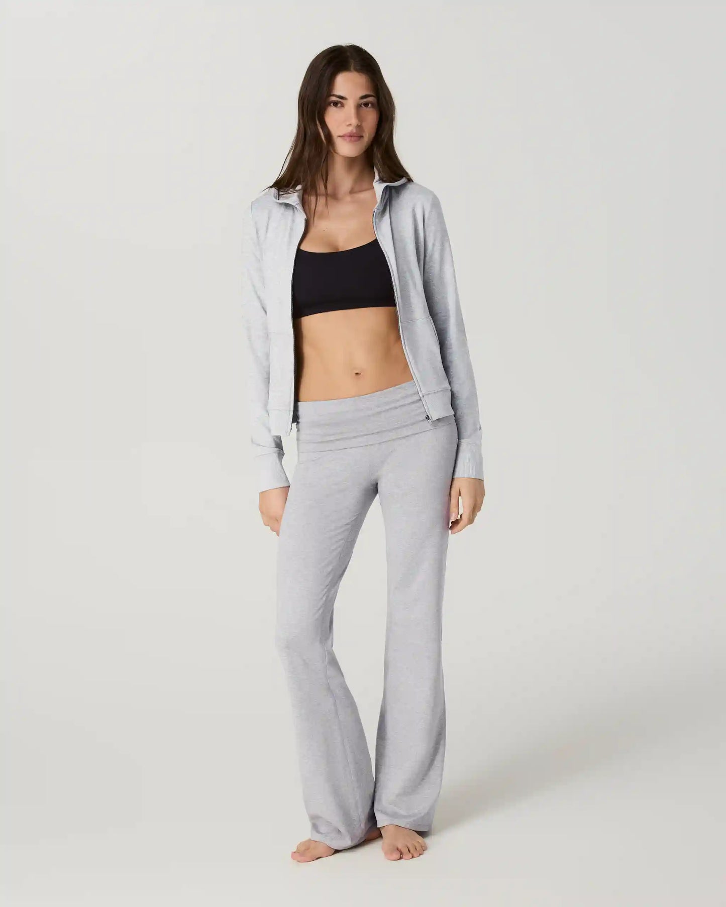 Halo Mini Full Zip Hoodie - Long