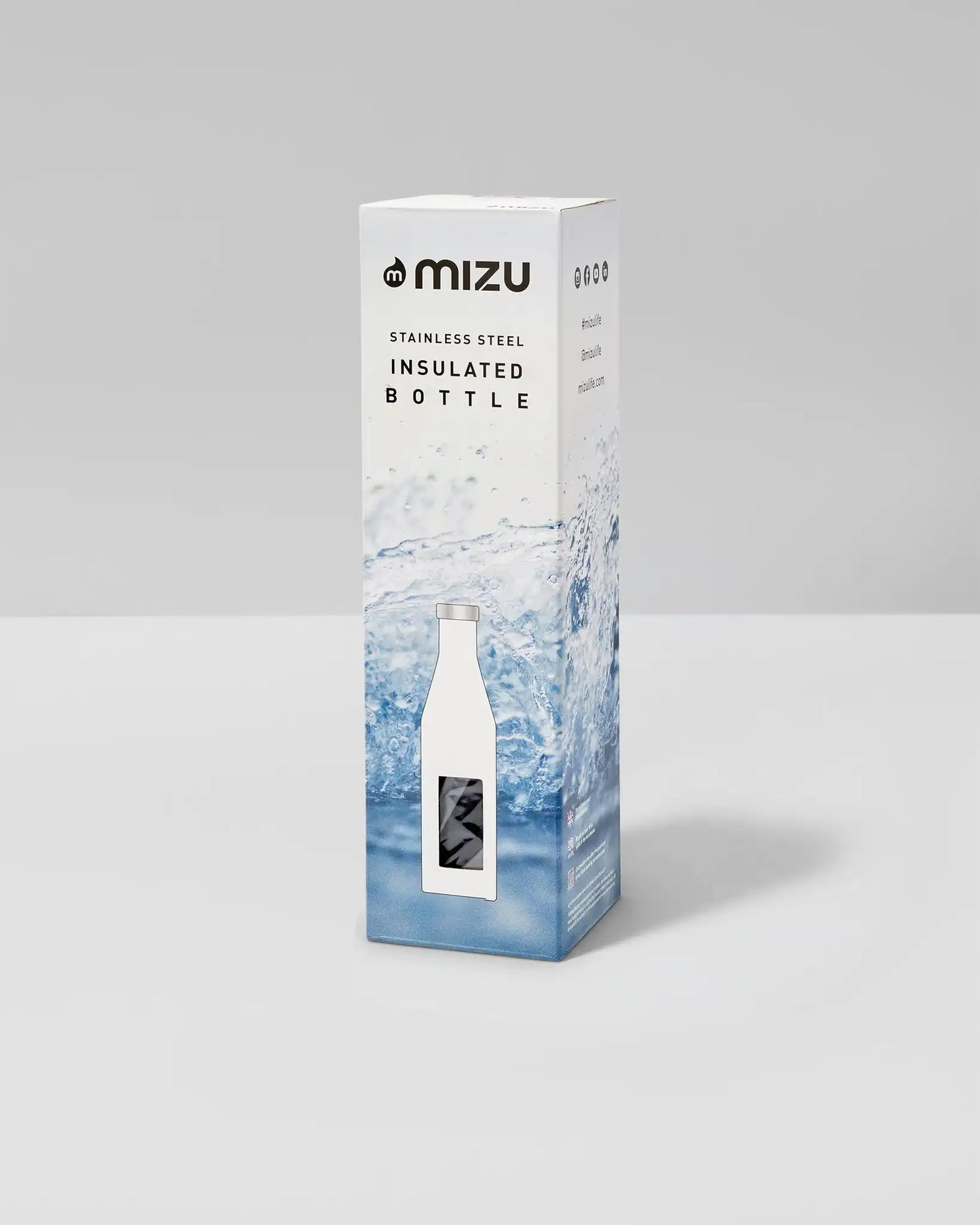 S6 Wordmark Mizu Water Bottle