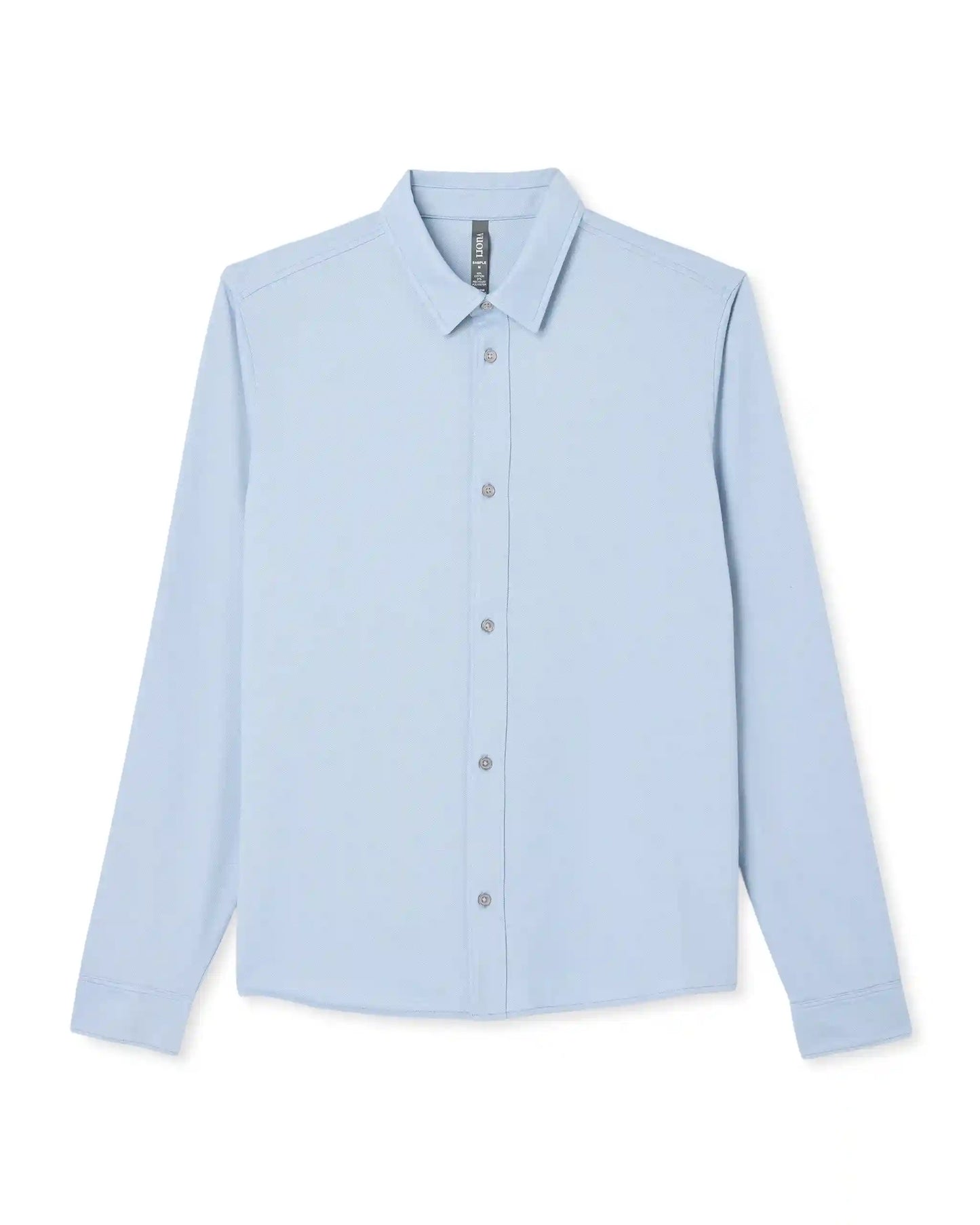 Long Sleeve Knit Oxford Button Down - Classic Fit