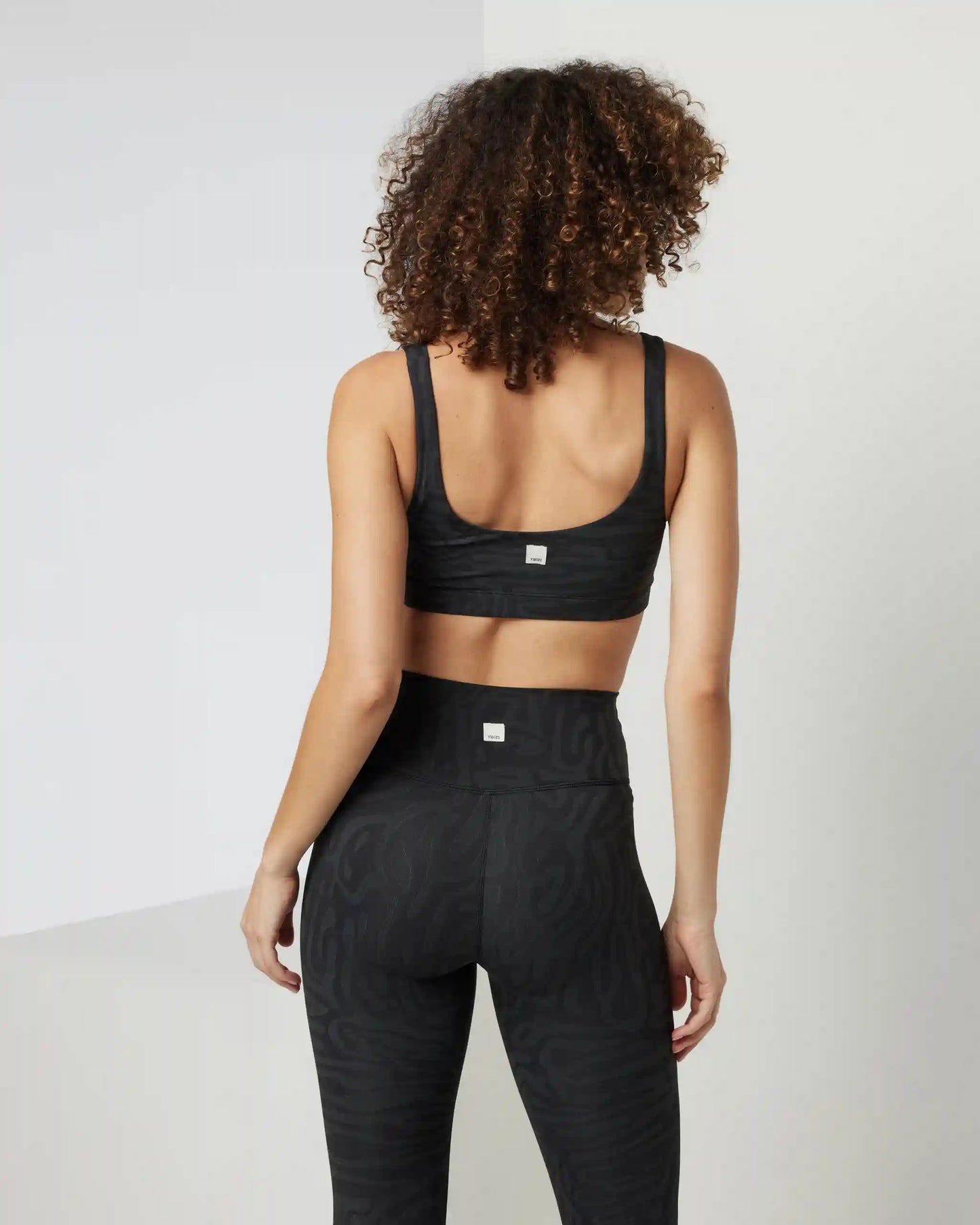 Maze Jacquard Bra