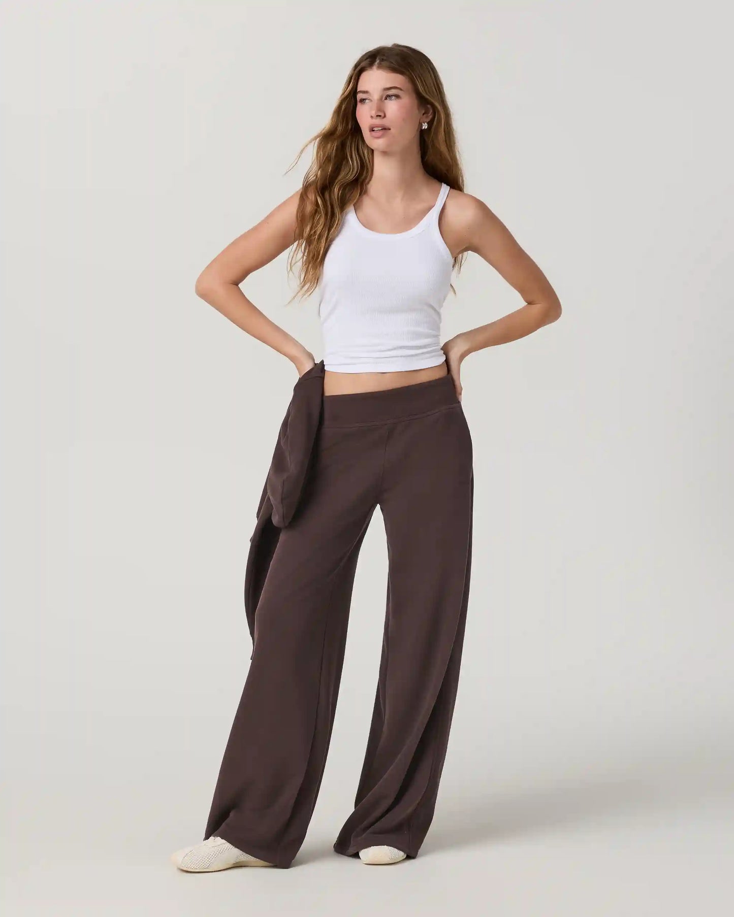 Sedona Midrise Wideleg Sweatpant - Short