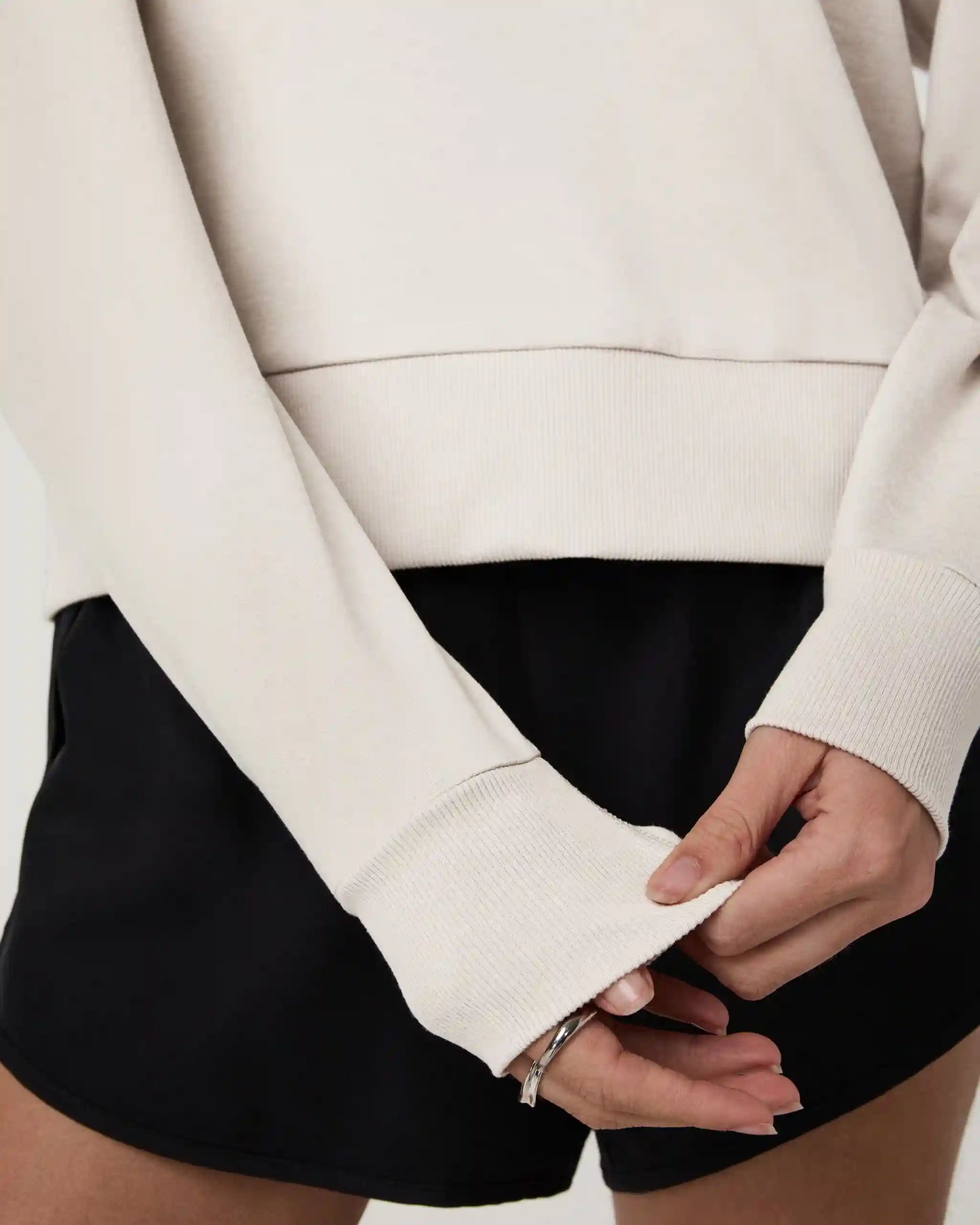 Long-Sleeve Halo Crew