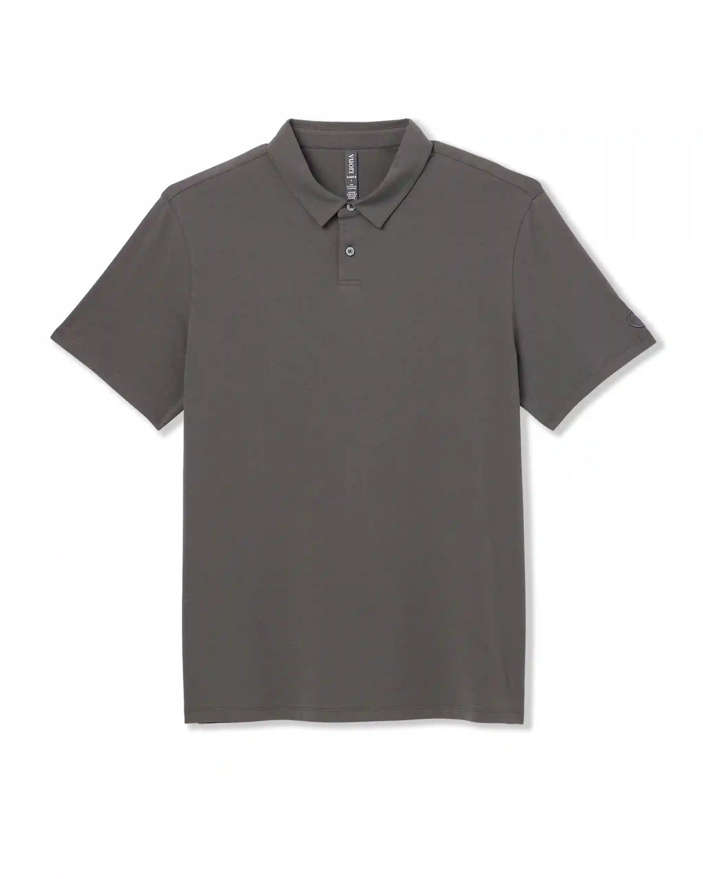 Short Sleeve Feather Polo