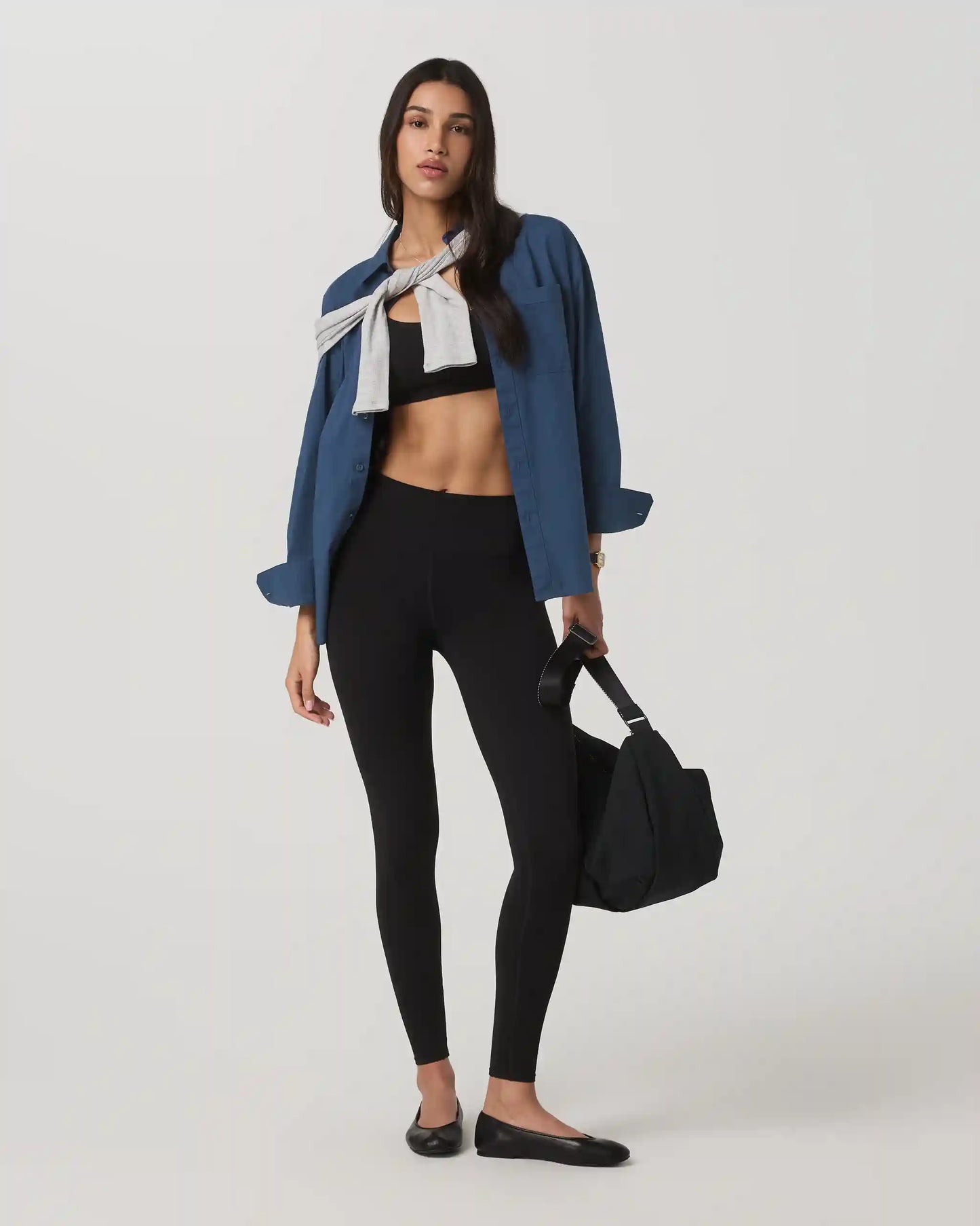 Long Sleeve Kensington Relaxed Button Down