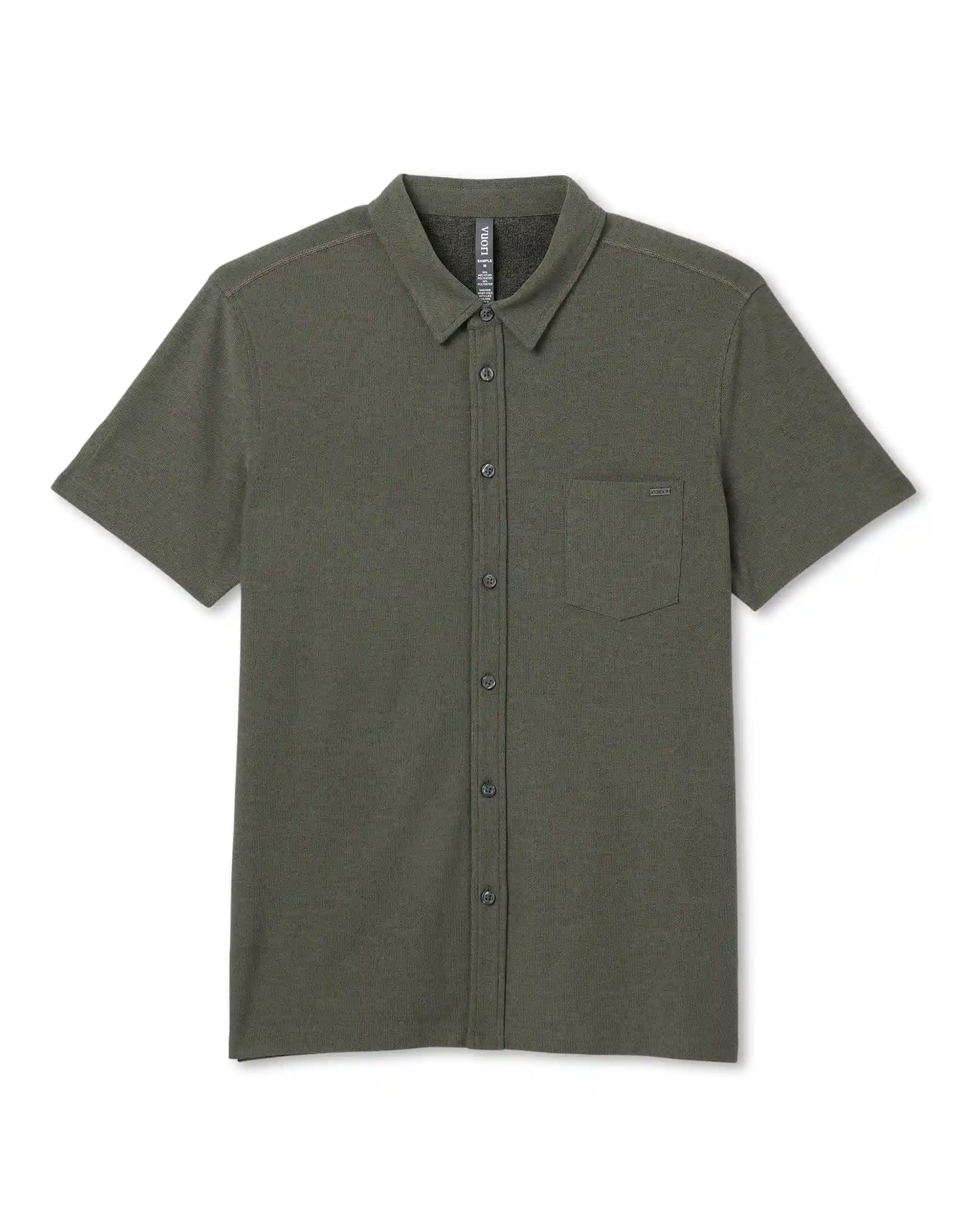 Short Sleeve Ace Button Down