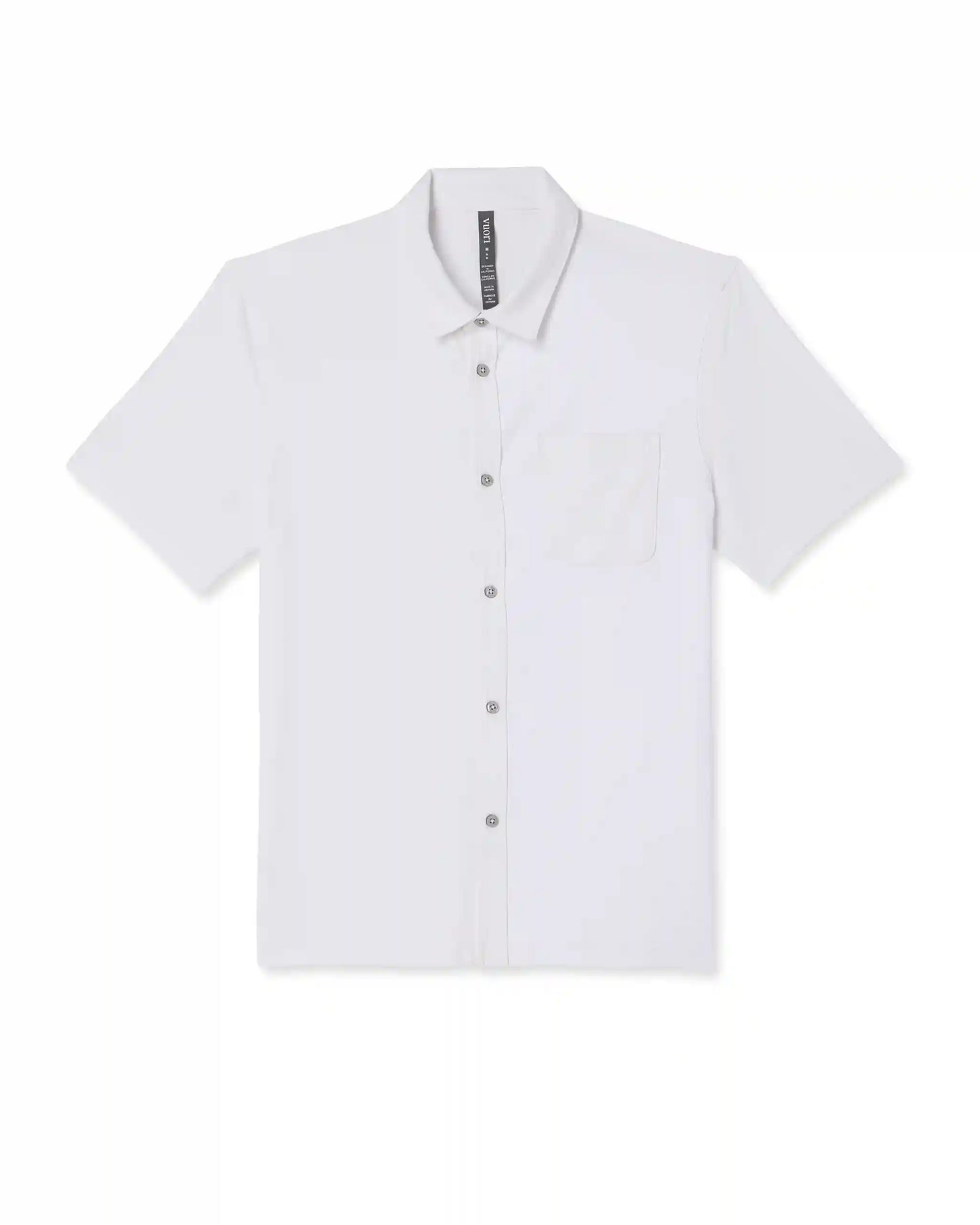 Short Sleeve Ponto Button Down Shirt