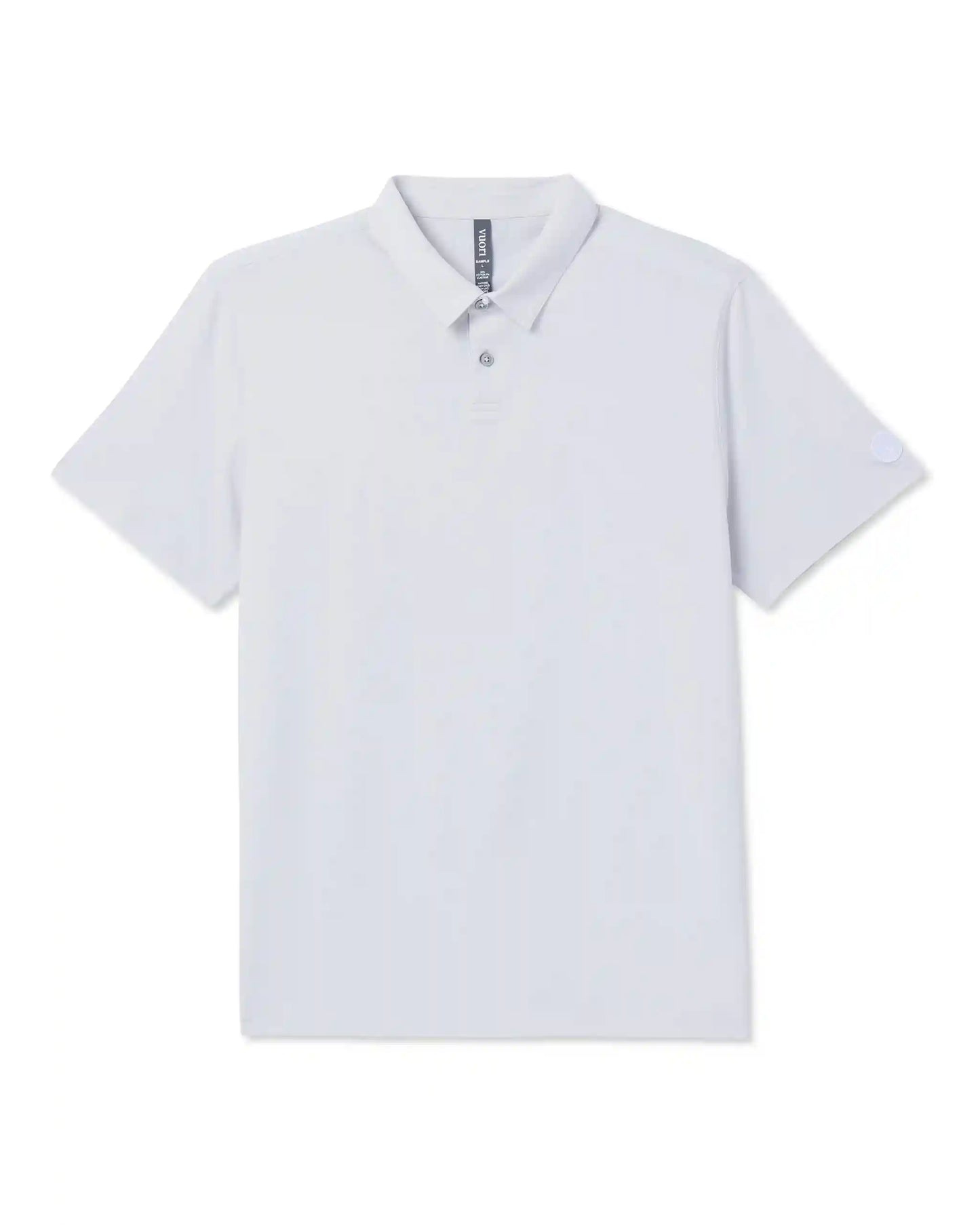 Short Sleeve Feather Polo