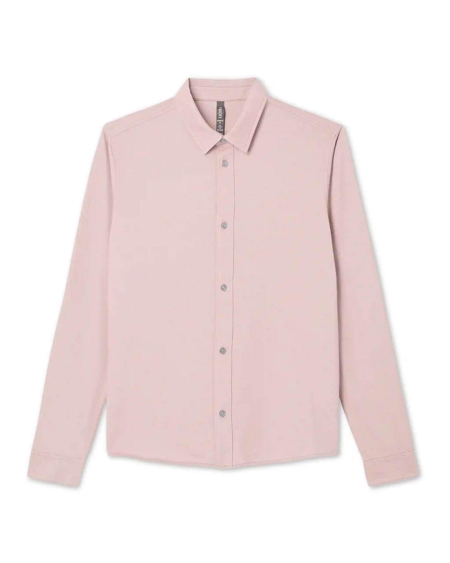 Long Sleeve Knit Oxford Button Down - Classic Fit