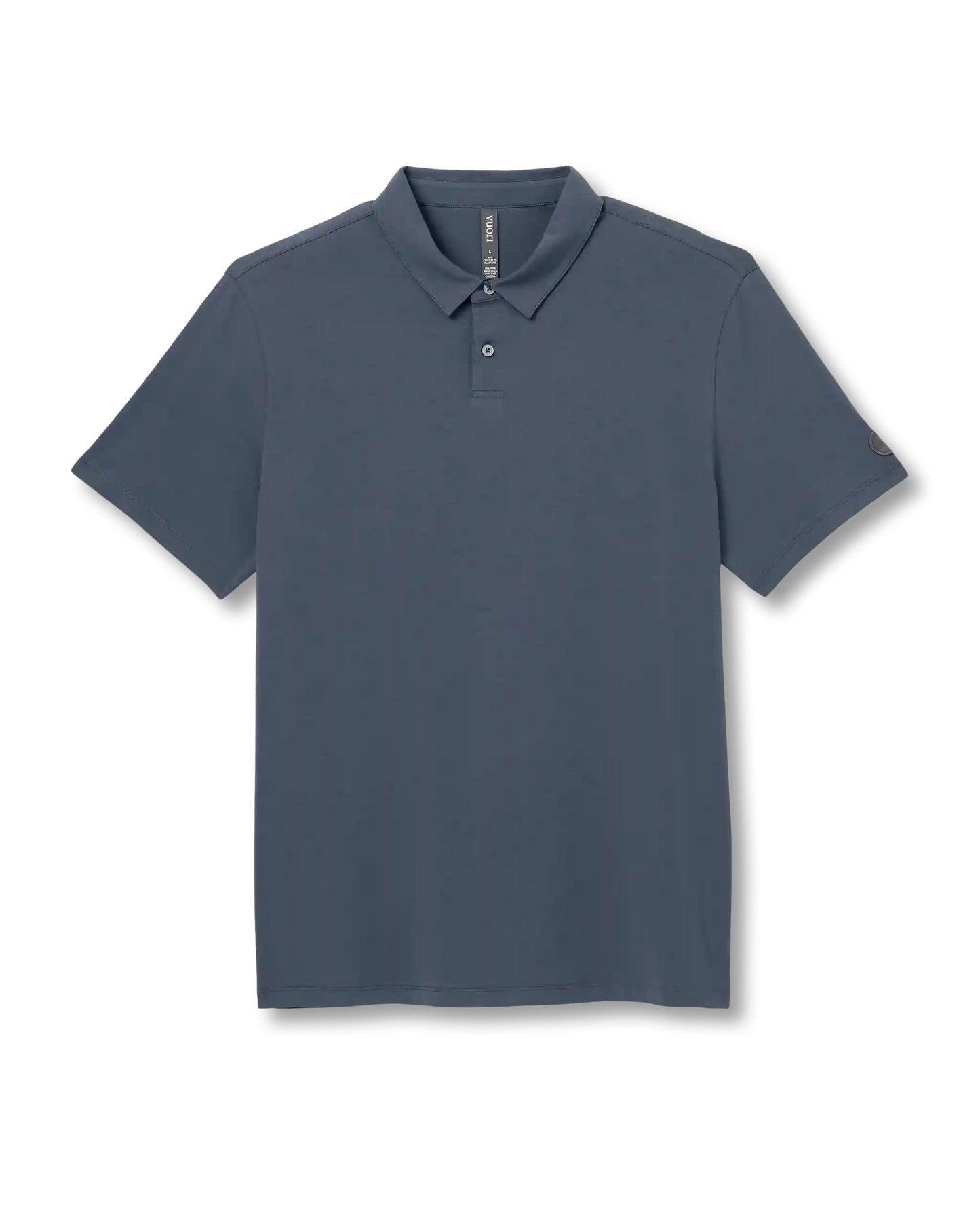 Short Sleeve Feather Polo
