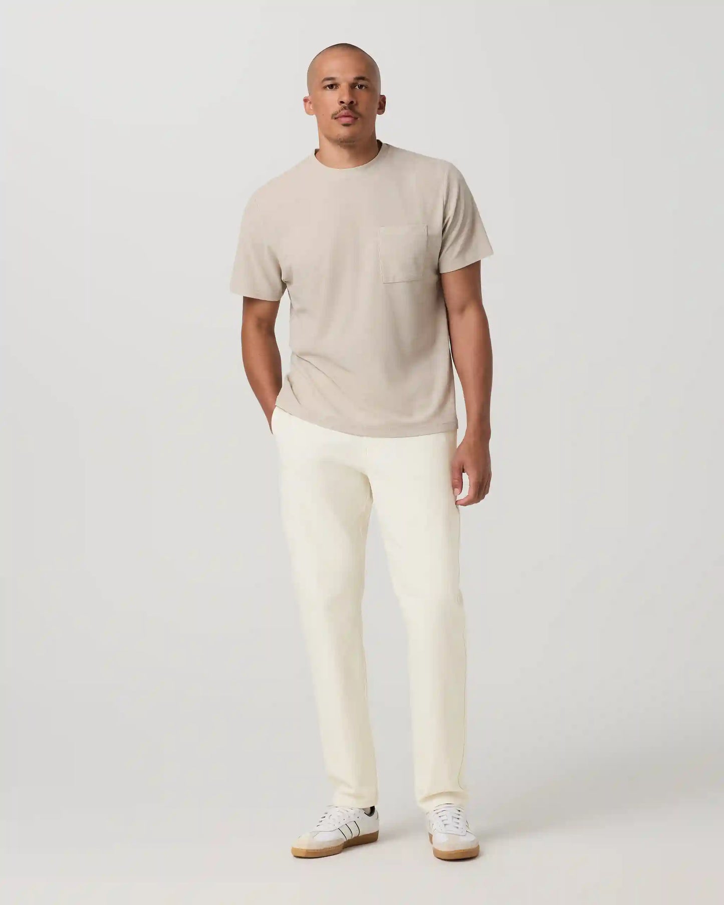 Short Sleeve Micro Waffle Tee - Relaxed Fit