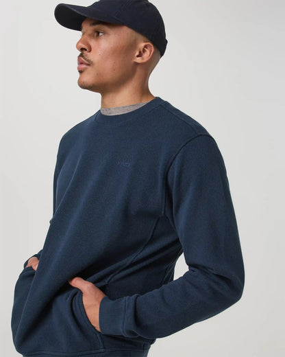 Pique Fleece Crew