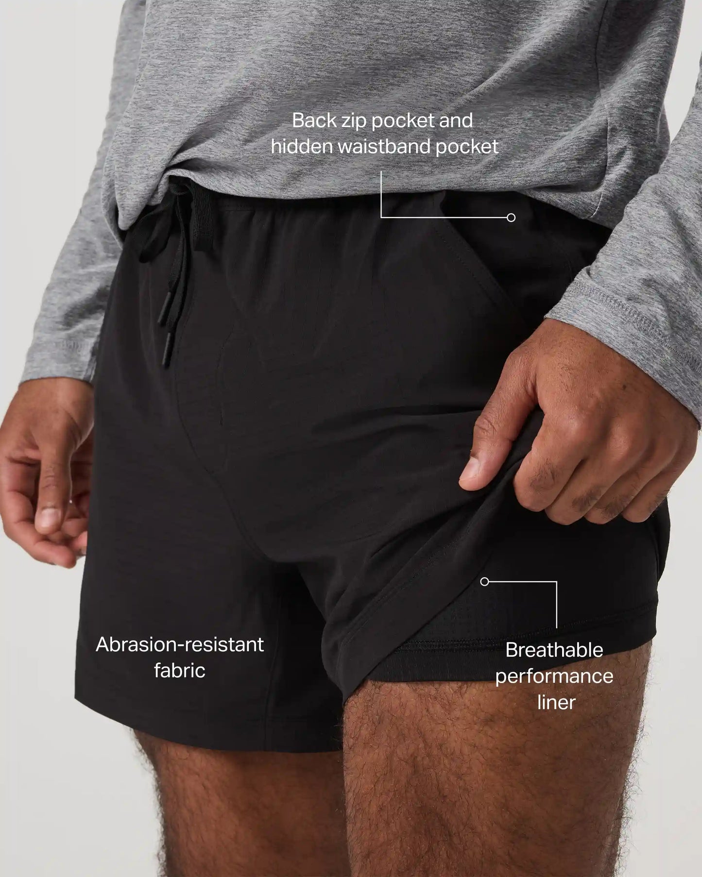 Vuori HardKore Short Lined 5"