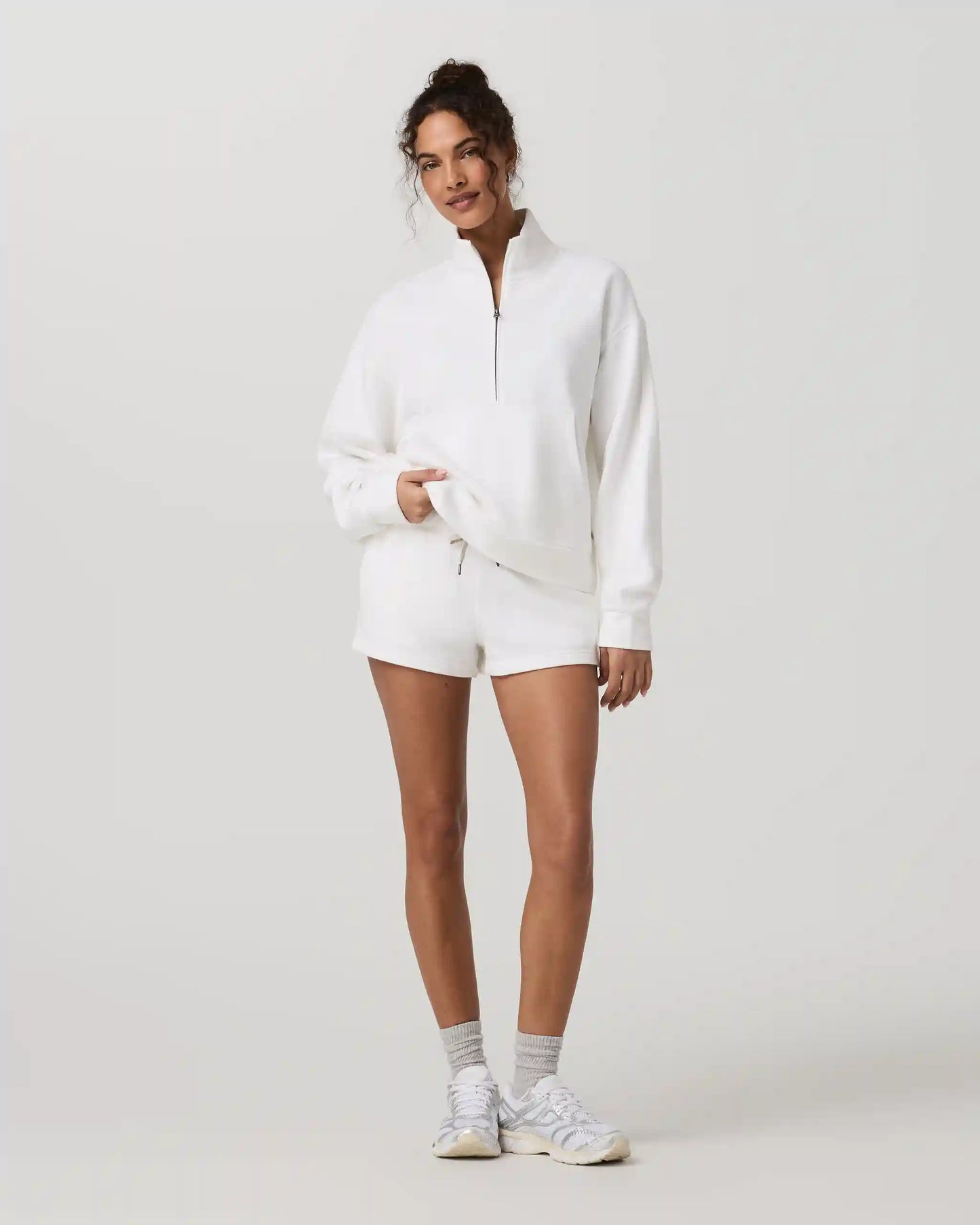 Pique Fleece Short