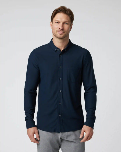 Long Sleeve Ace Button-Down