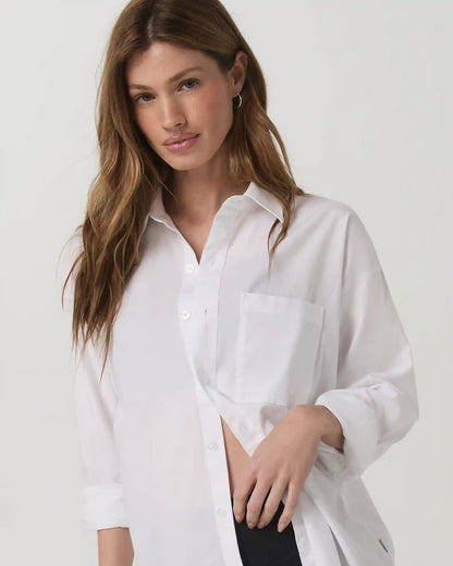 Long Sleeve Kensington Relaxed Button Down
