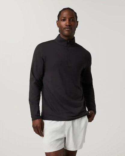 Ponto Half Zip Mock Neck