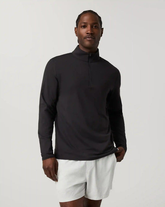 Ponto Half Zip Mock Neck