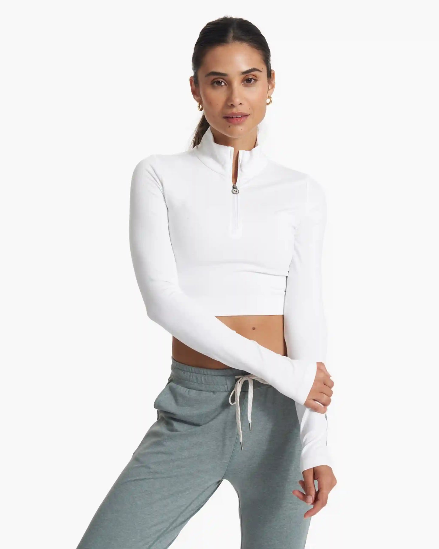 Lux Rib Half Zip