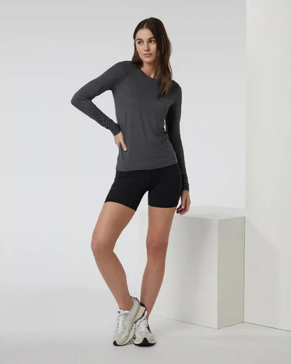 Long Sleeve Lux Crew