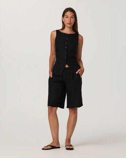 Trestles Twill Button Down Tank