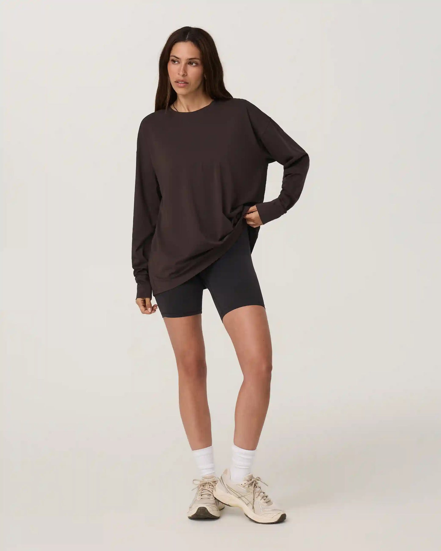 Long Sleeve Feather Tee