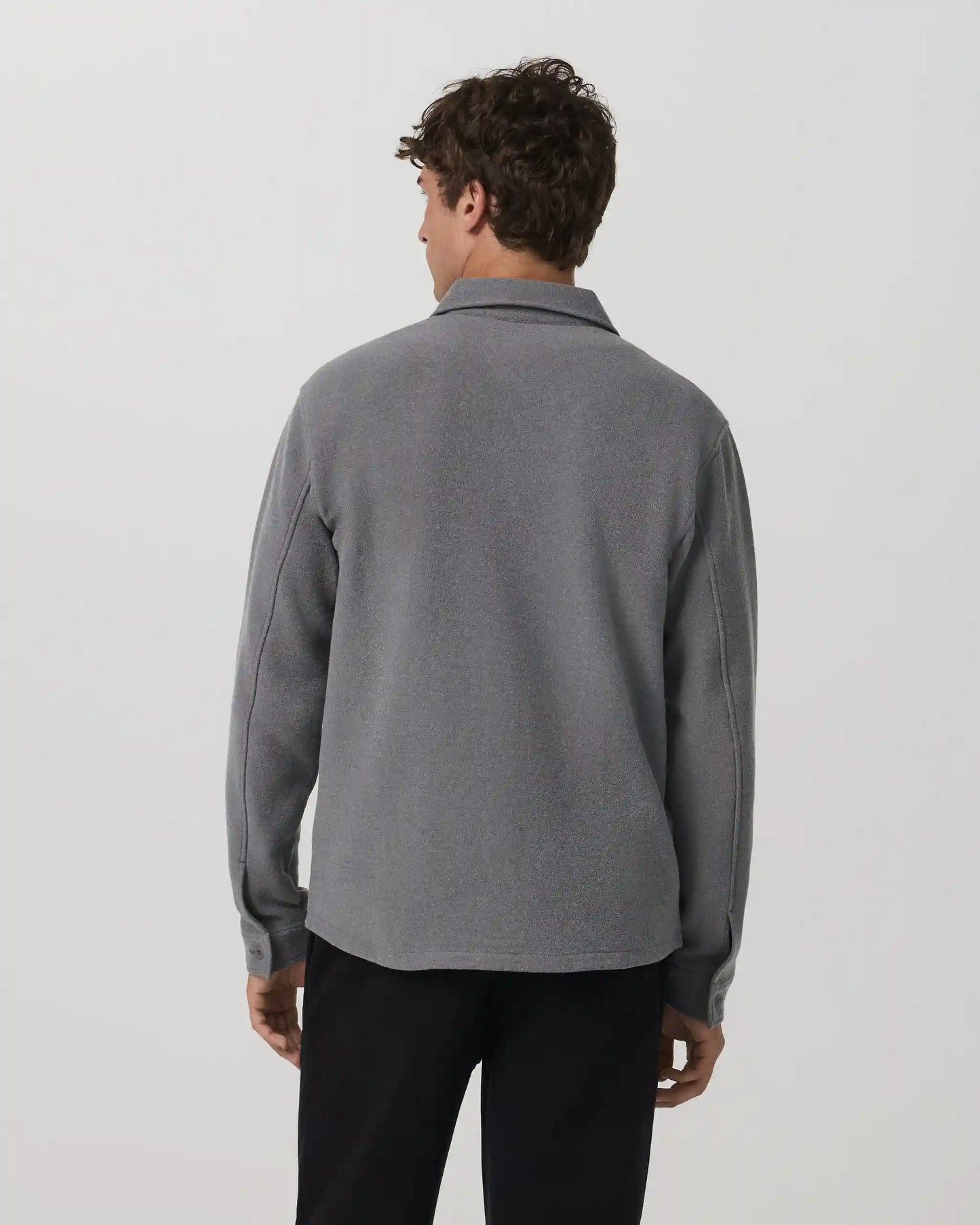 Beach Fleece Shirt Jacket