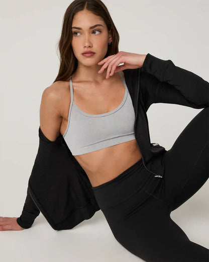 Halo Mini Full Zip Hoodie - Long