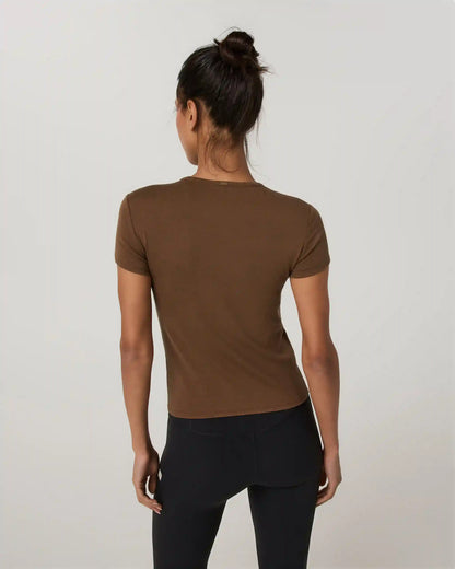 Everyday Cotton Stretch Fitted Tee