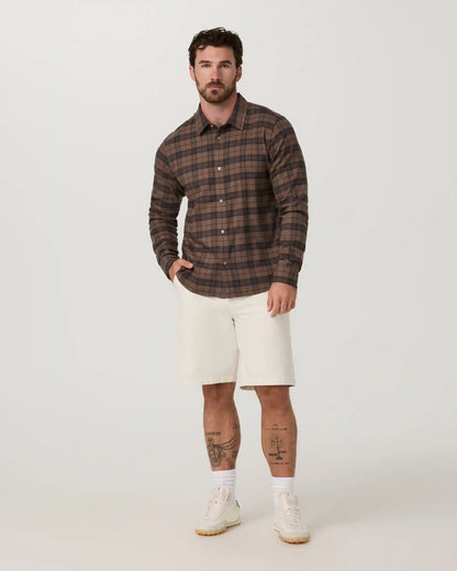 Long Sleeve Midweight Flannel Shirt