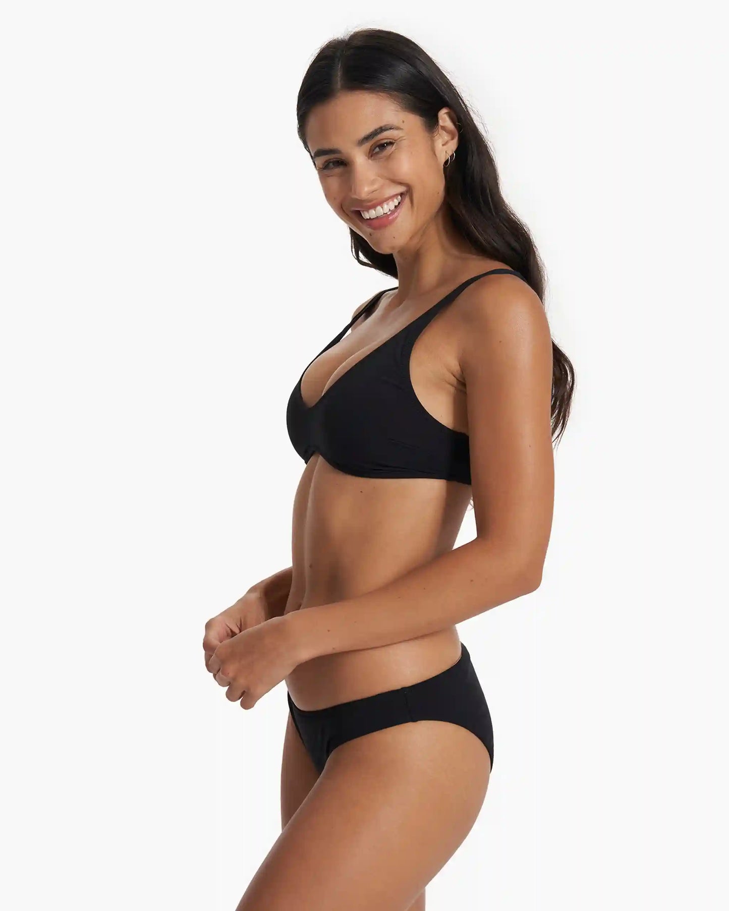Aqua Triangle Top