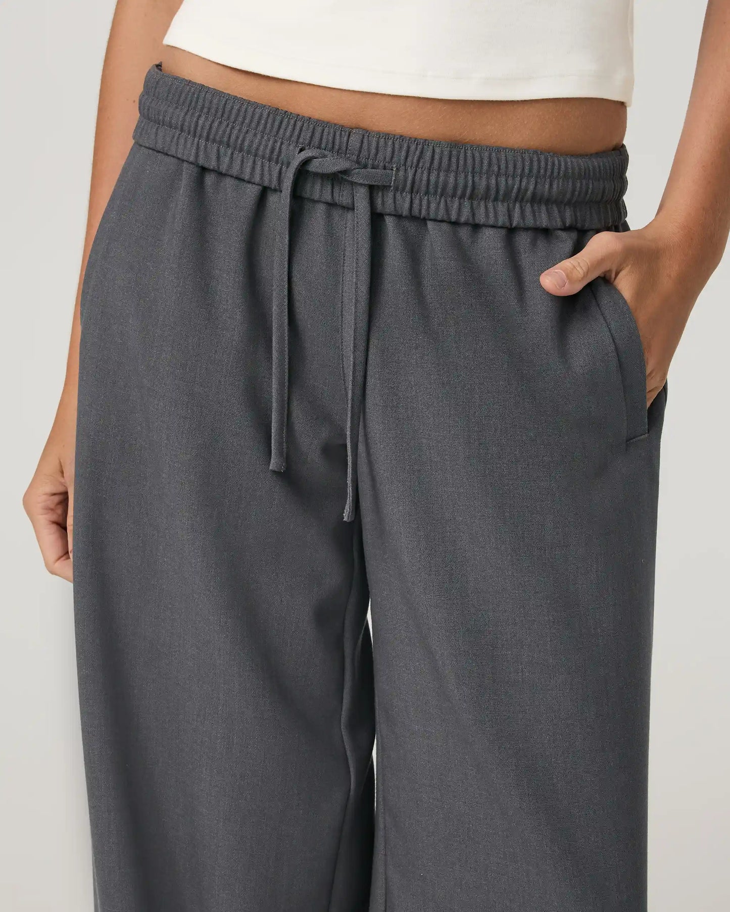 Sander Elastic Waist Trouser - Long