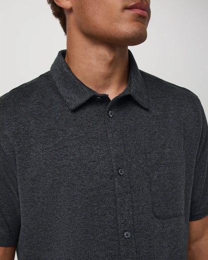 Short Sleeve Ponto Button Down Shirt
