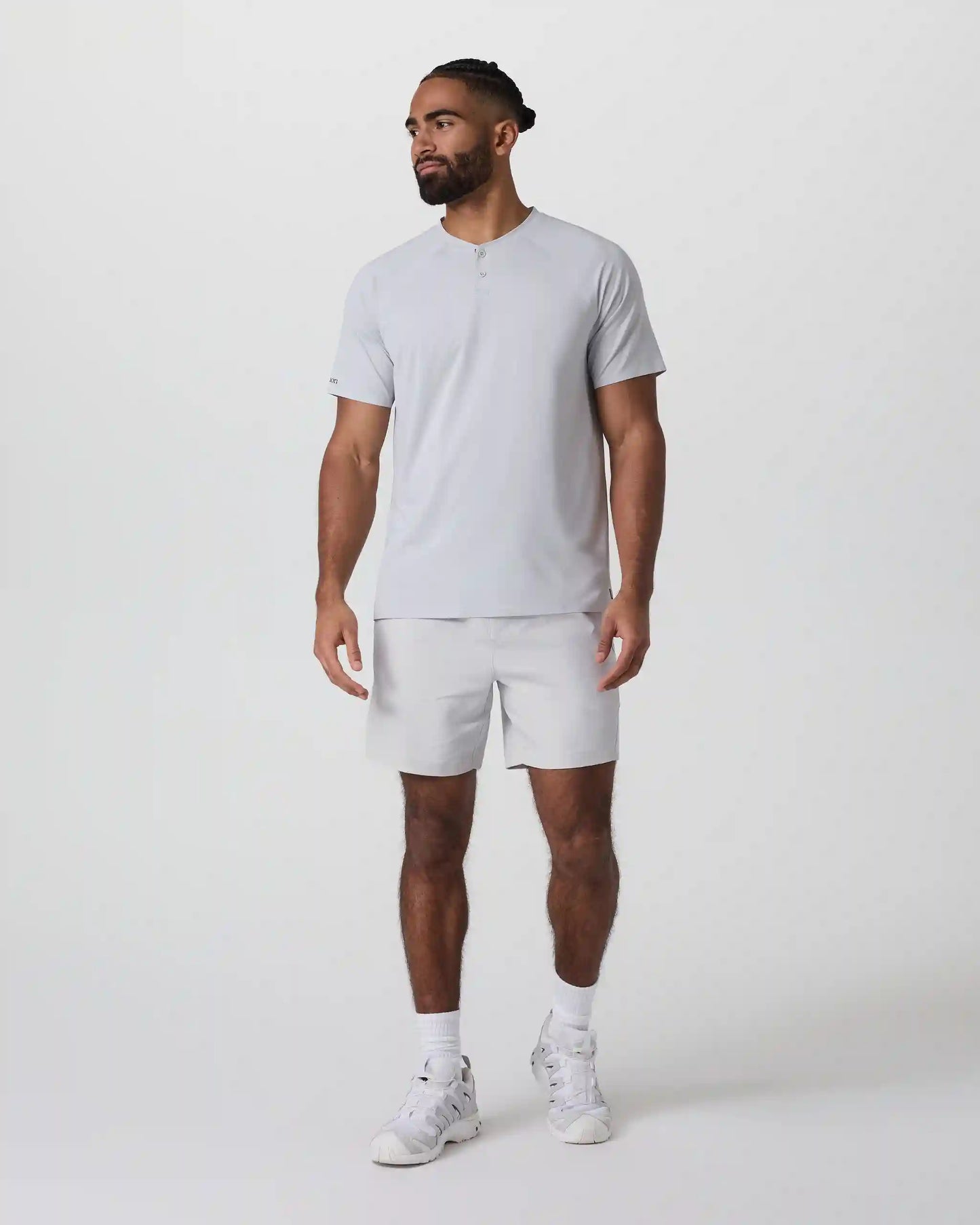 Short Sleeve Viewpoint Henley