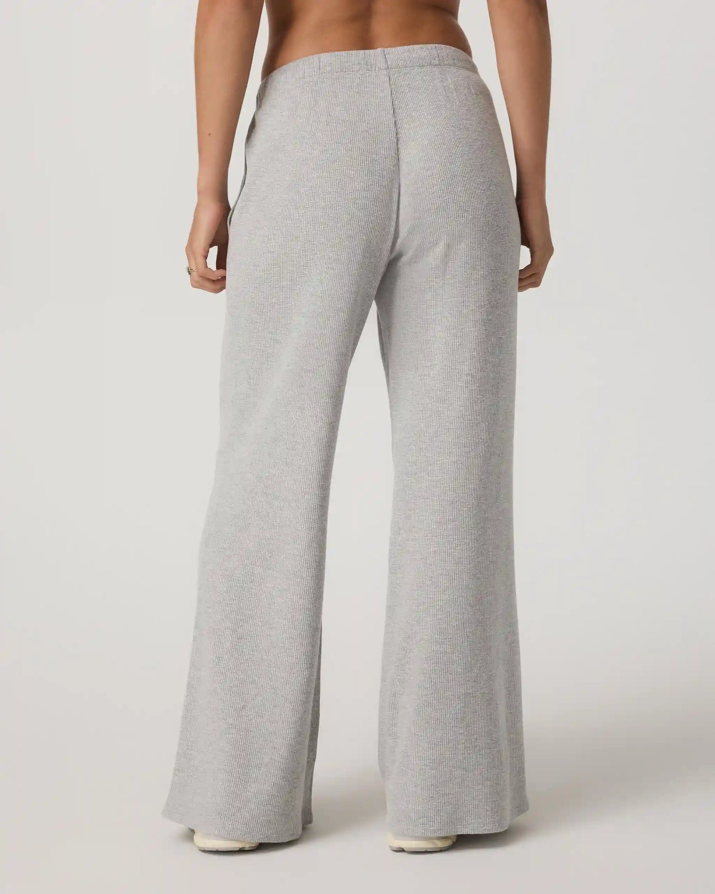 Waffle Wideleg Pant