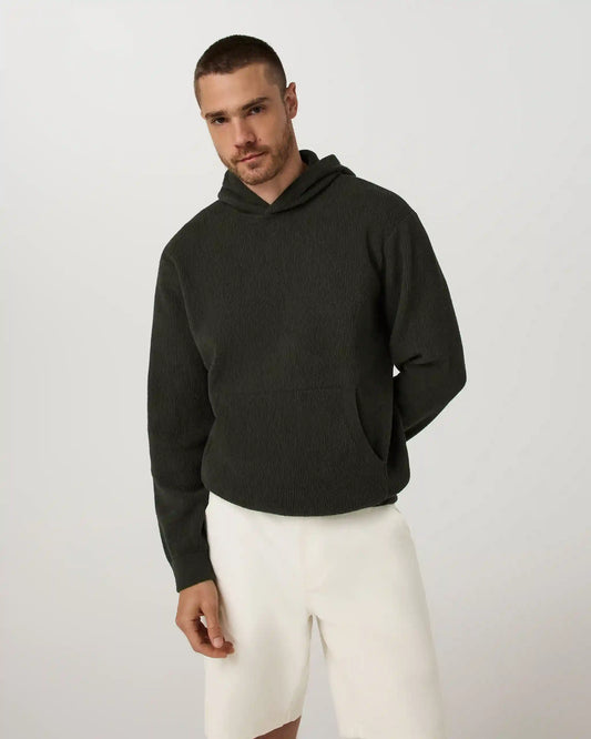 Midweight Rib Sweater Hoodie