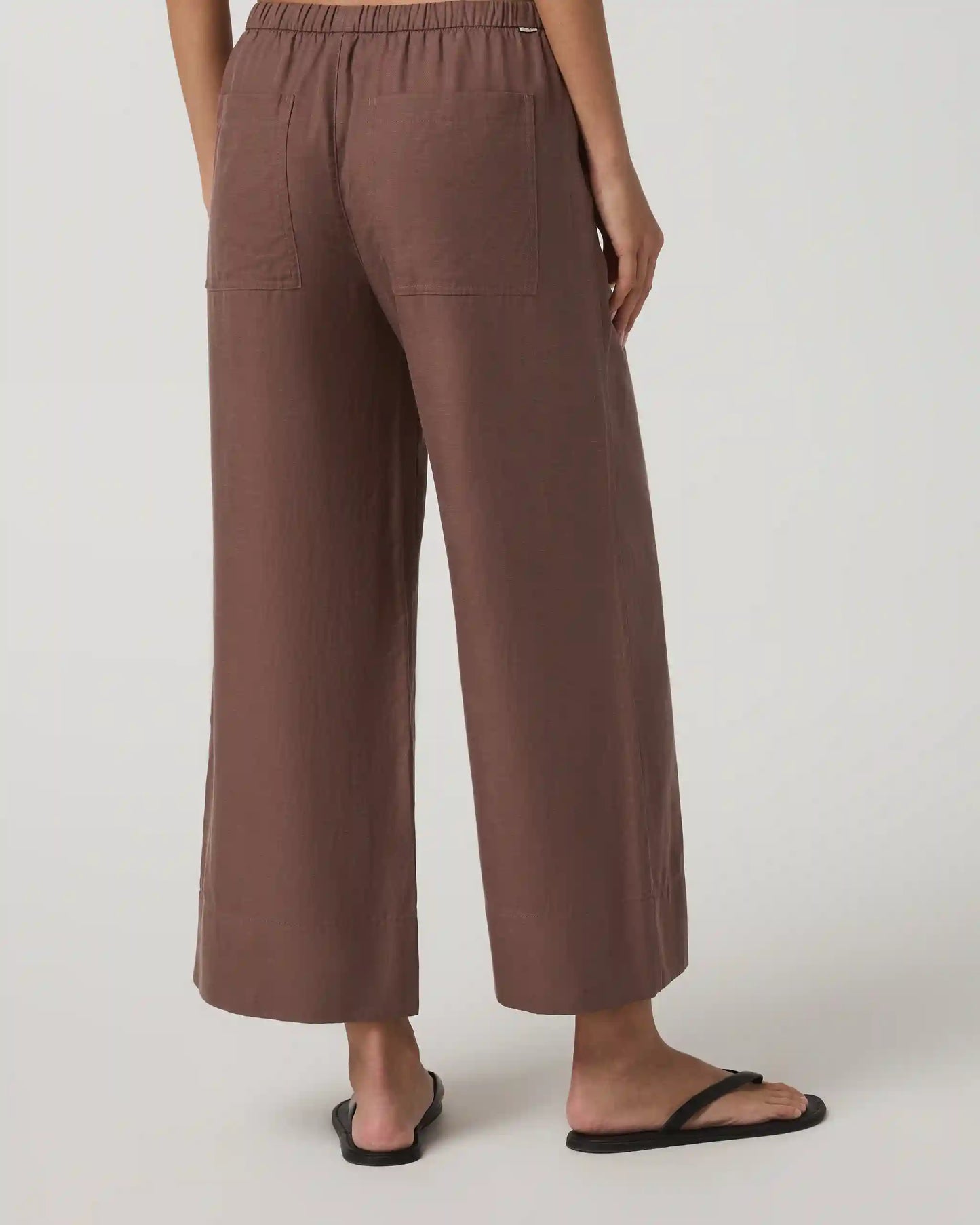 Trestles Twill Crop Wideleg Pant